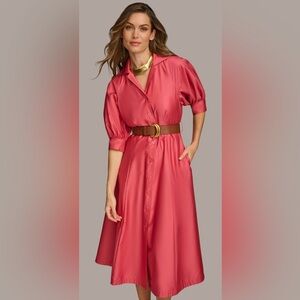 Donna Karan Pink Dress